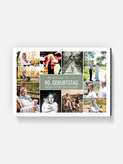 Poster Collage zum Geburtstag