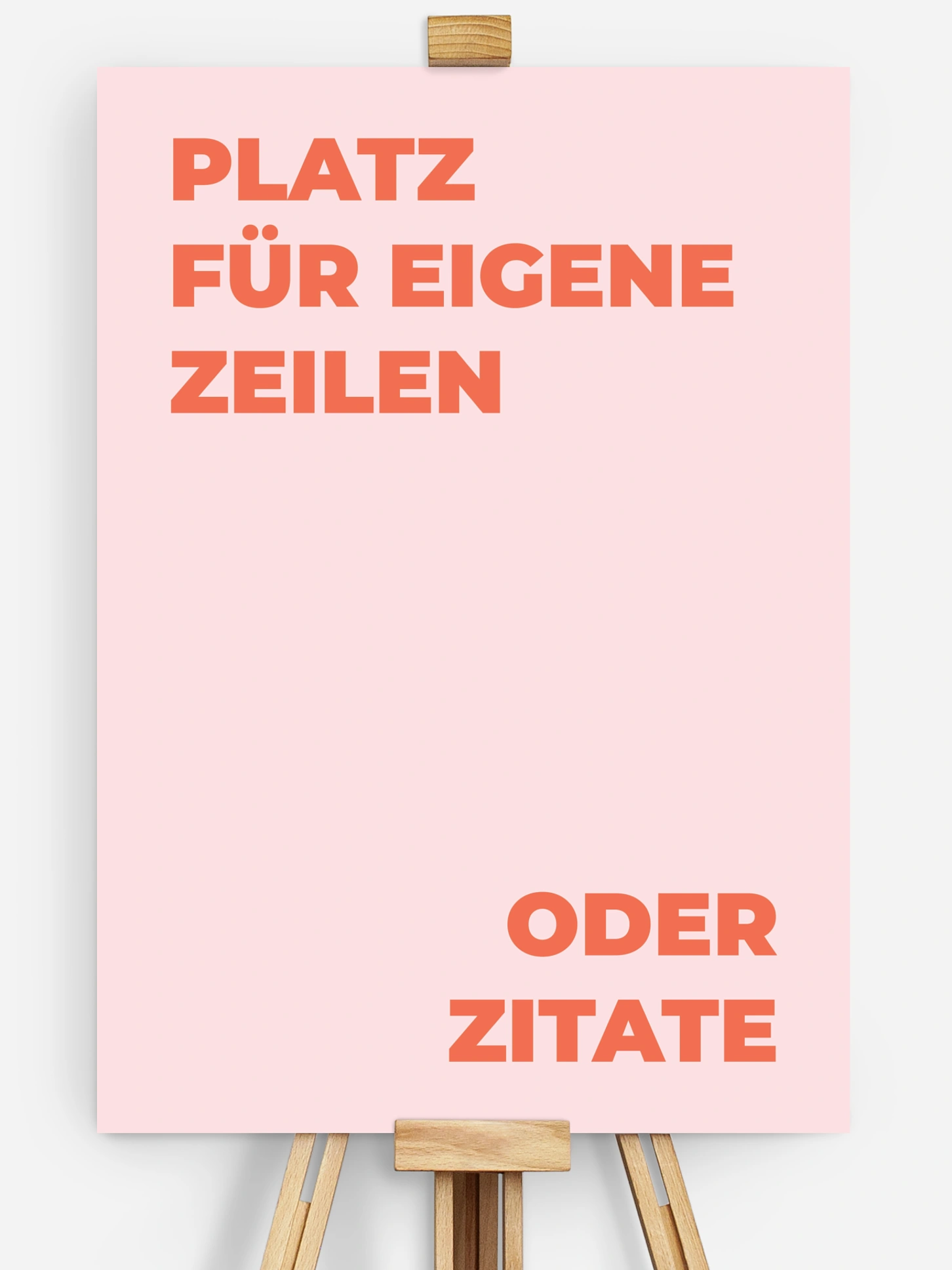 Poster Zitatliebe