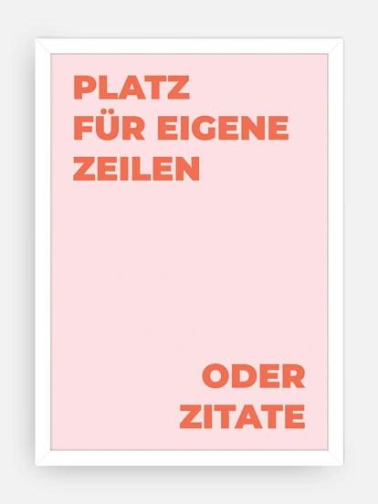 Poster Zitatliebe
