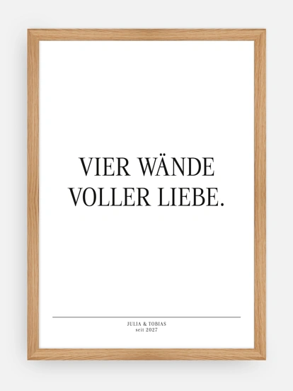 Poster Big Words