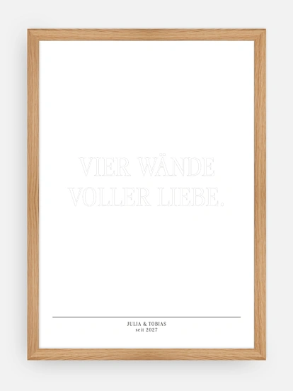 Poster Big Words