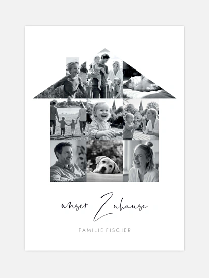 Poster Unser Zuhause