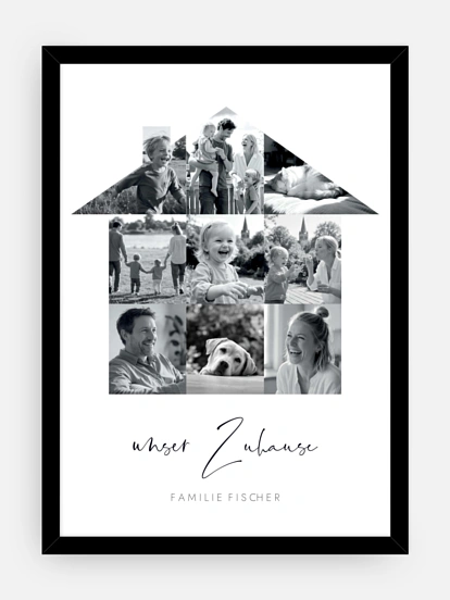 Poster Unser Zuhause