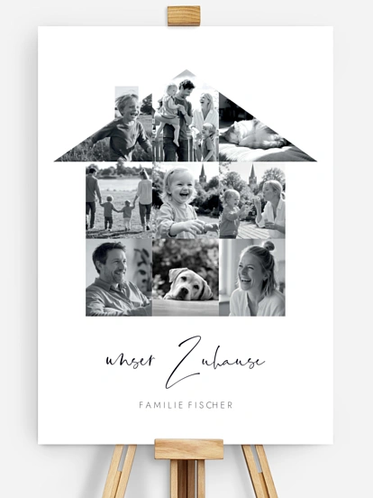 Poster Unser Zuhause