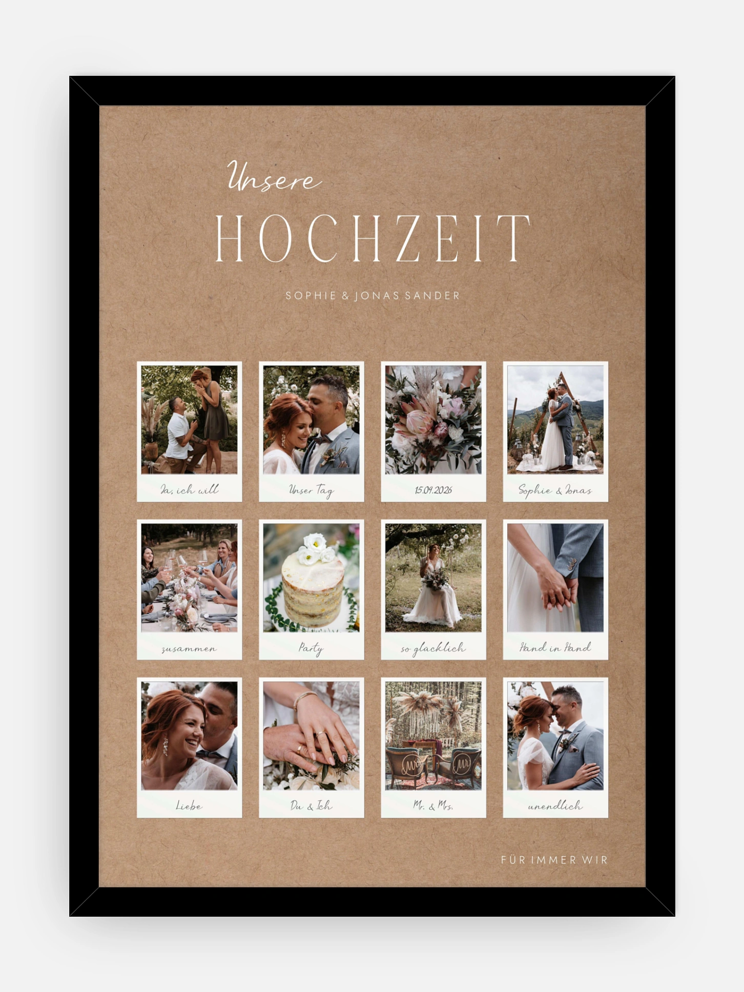 Poster Bilderwand