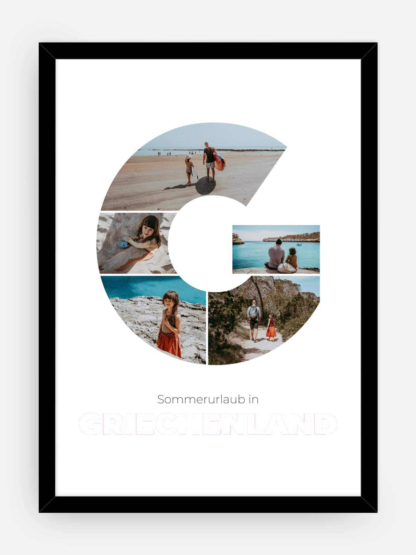 Poster Buchstabe G