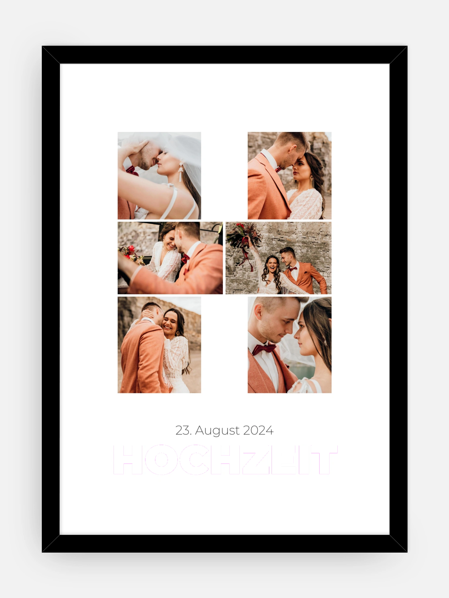 Poster Buchstabe H