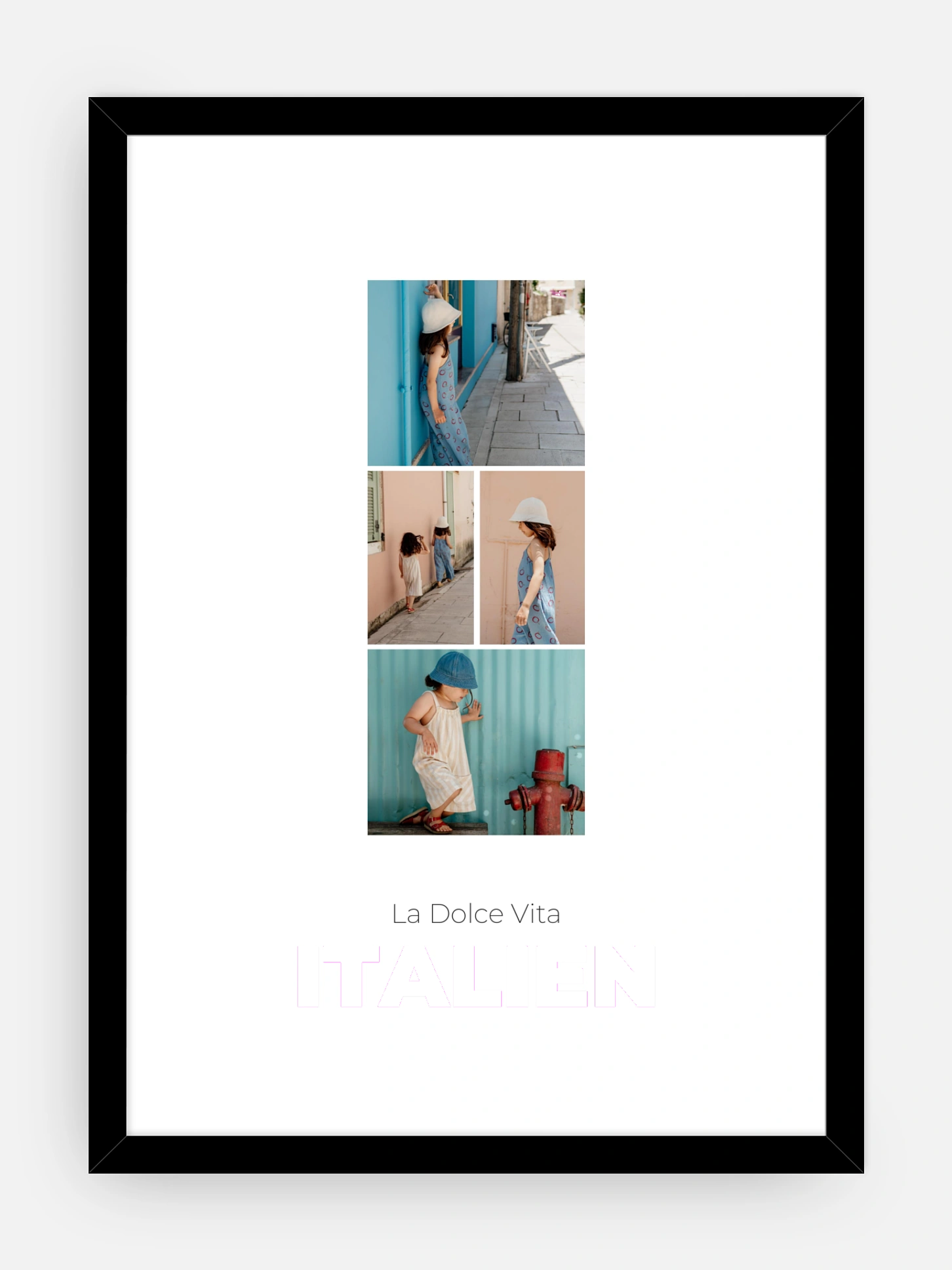 Poster Buchstabe I