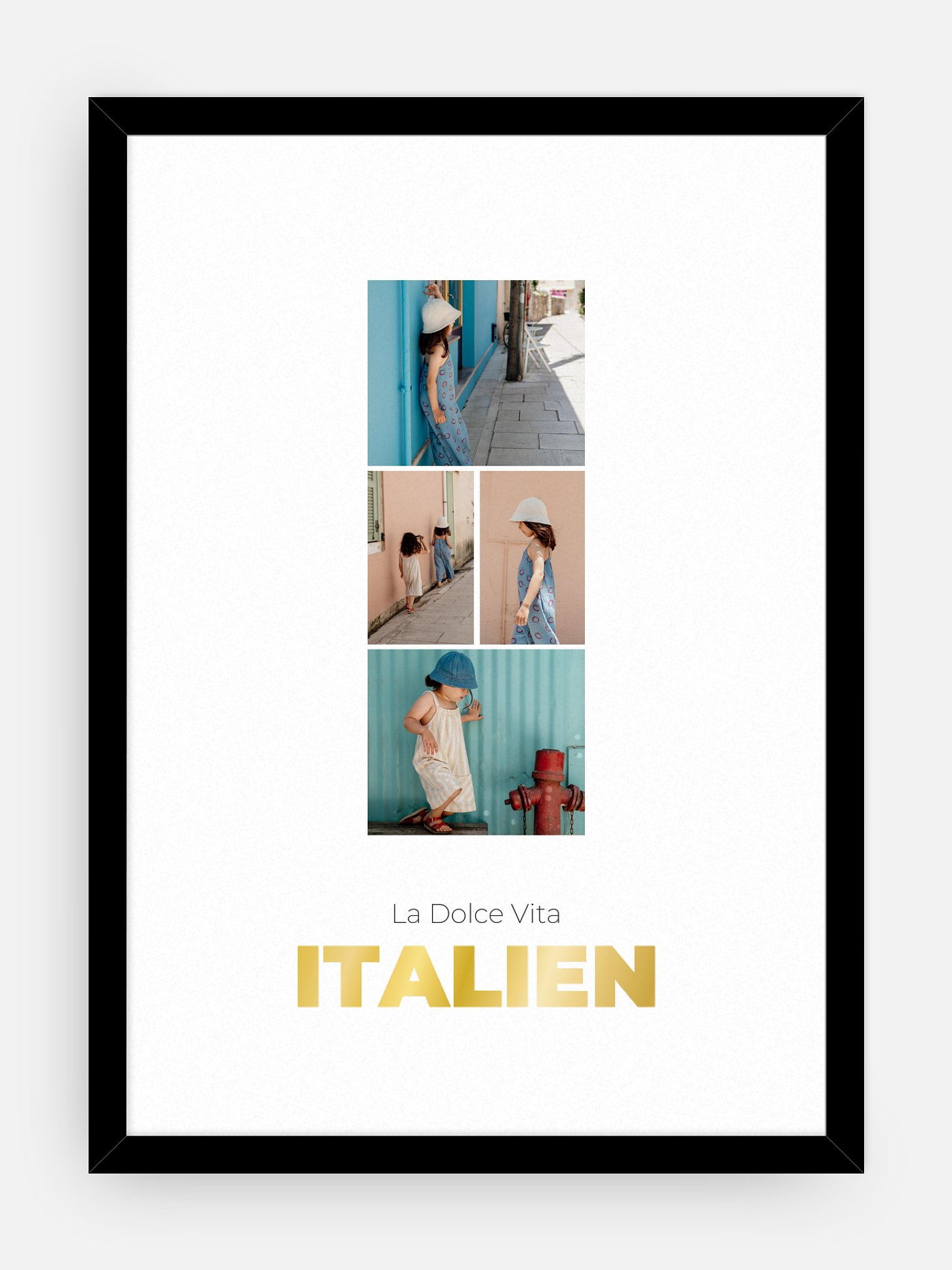 Poster Buchstabe I