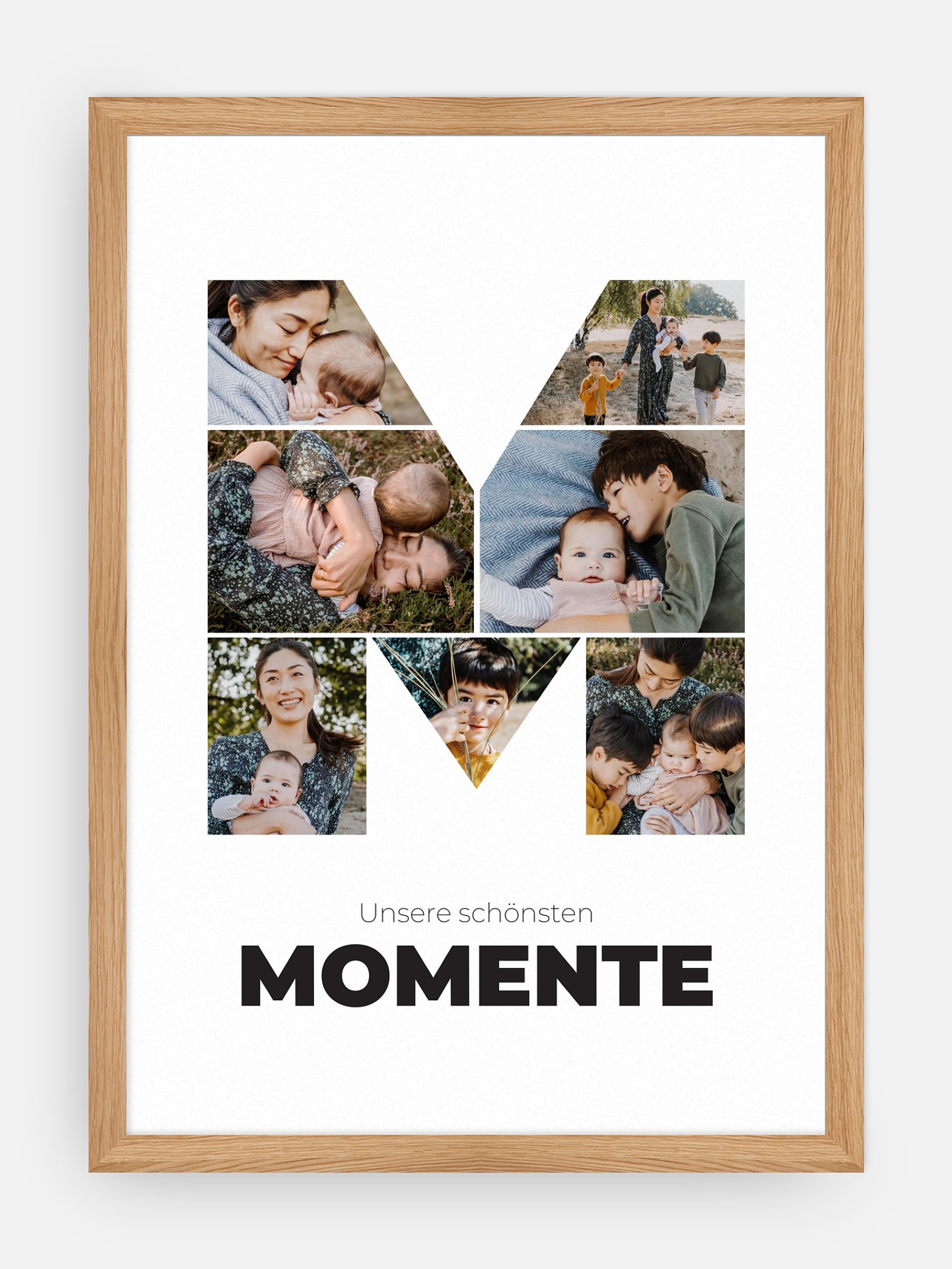 Poster Buchstabe M