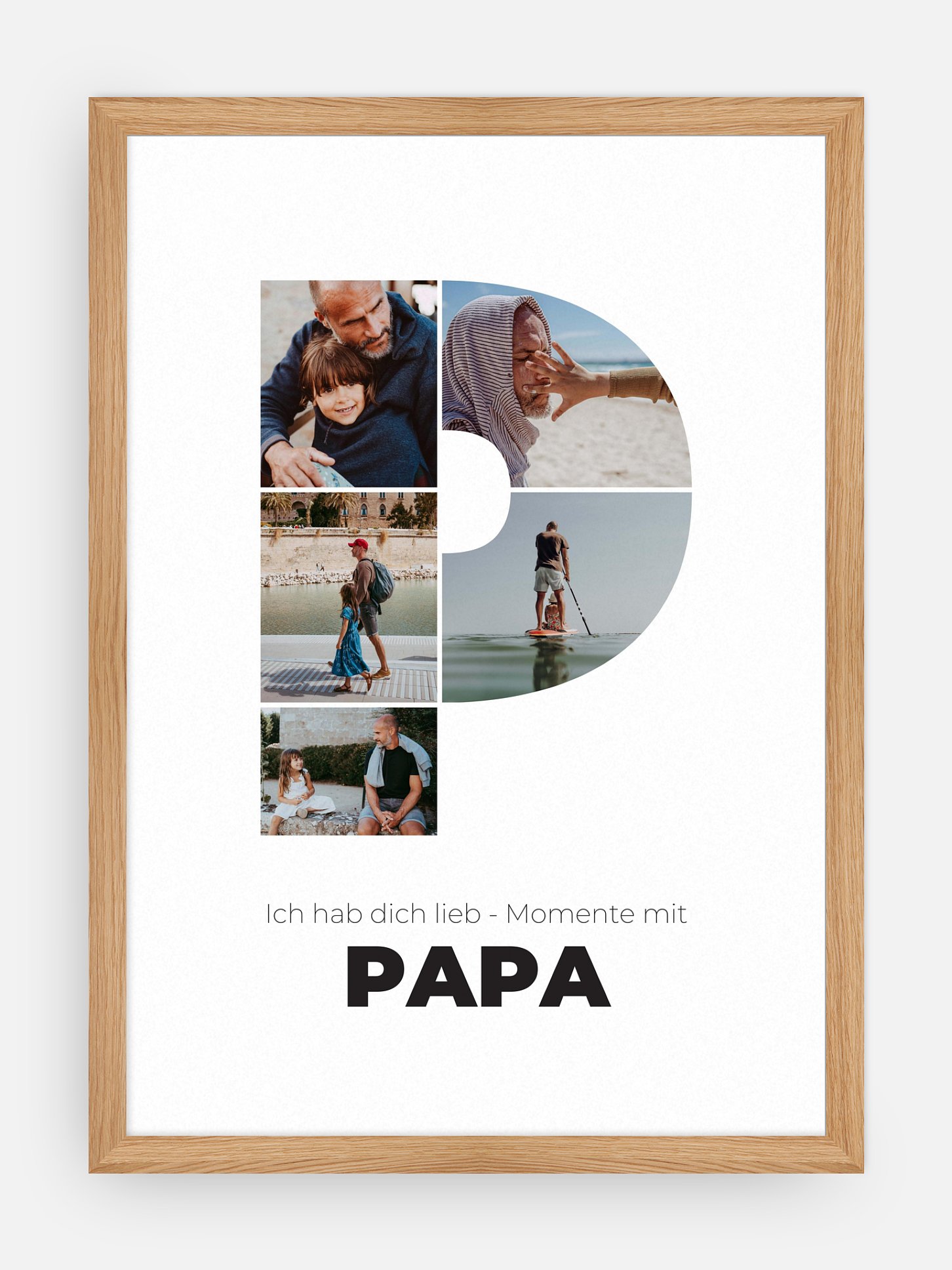 Poster Buchstabe P