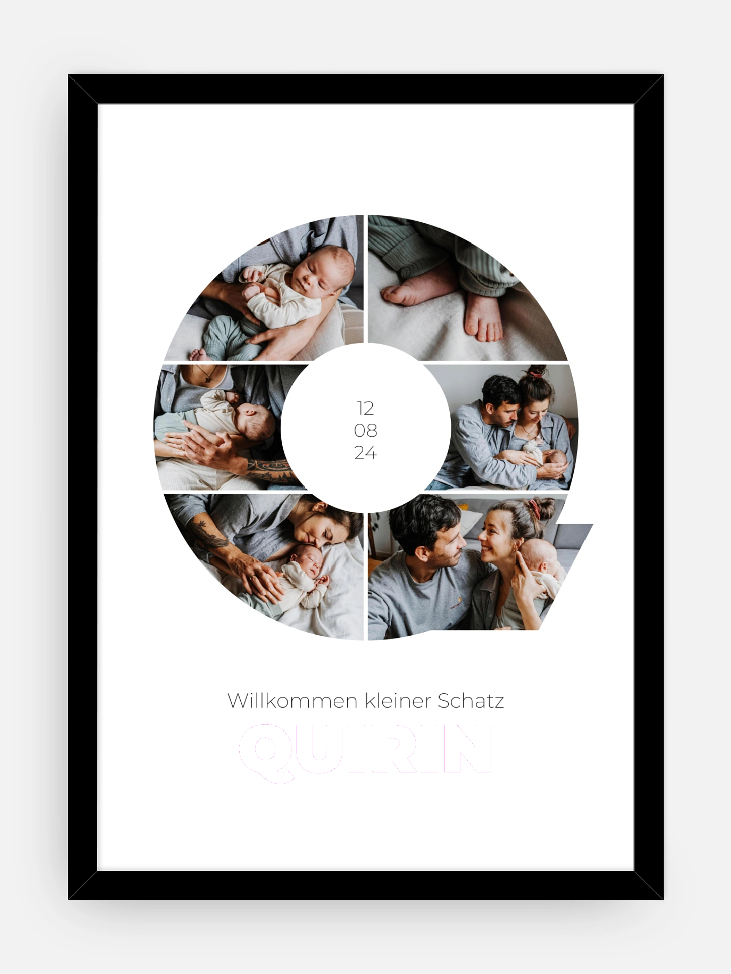 Poster Buchstabe Q