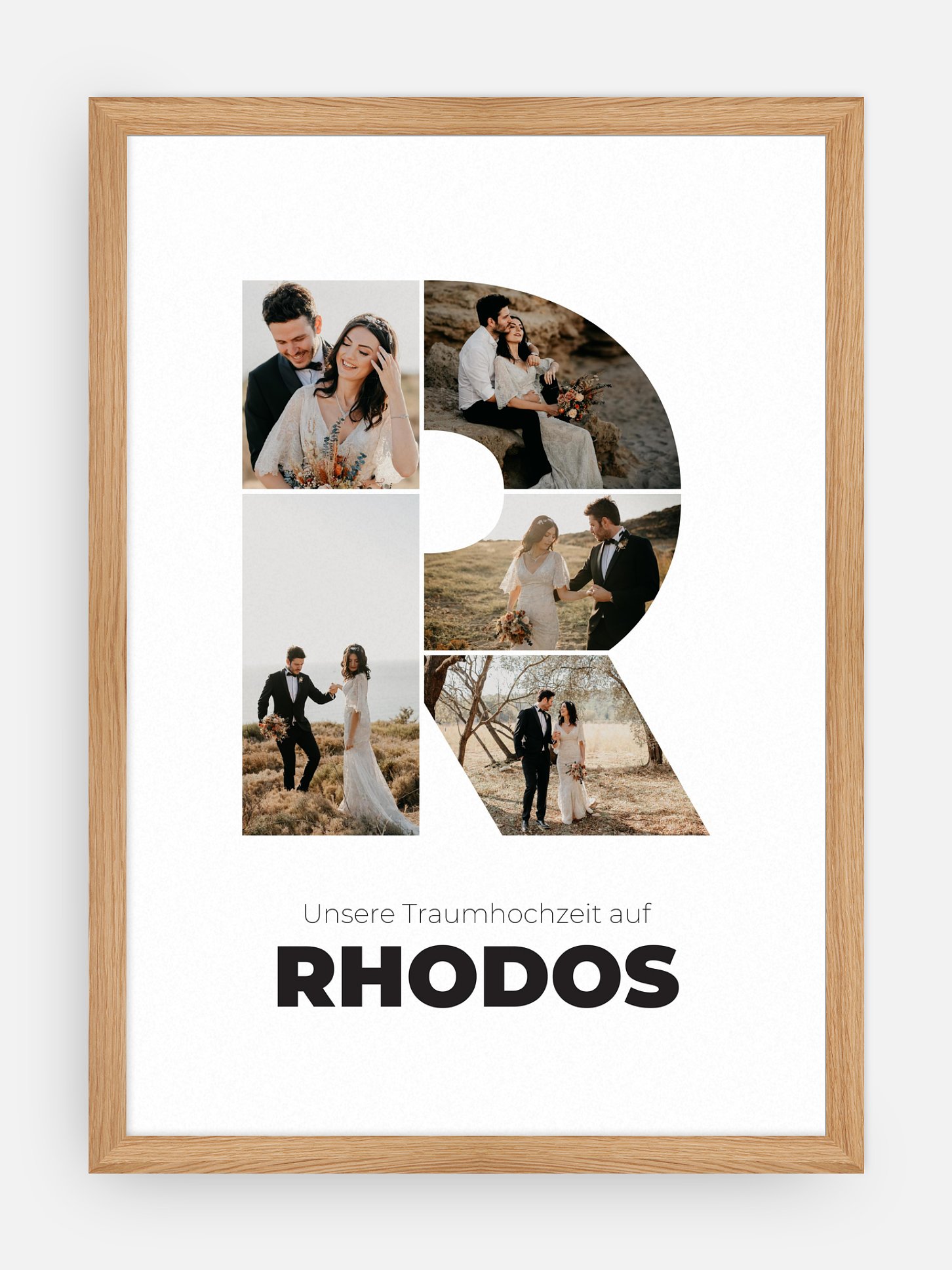 Poster Buchstabe R