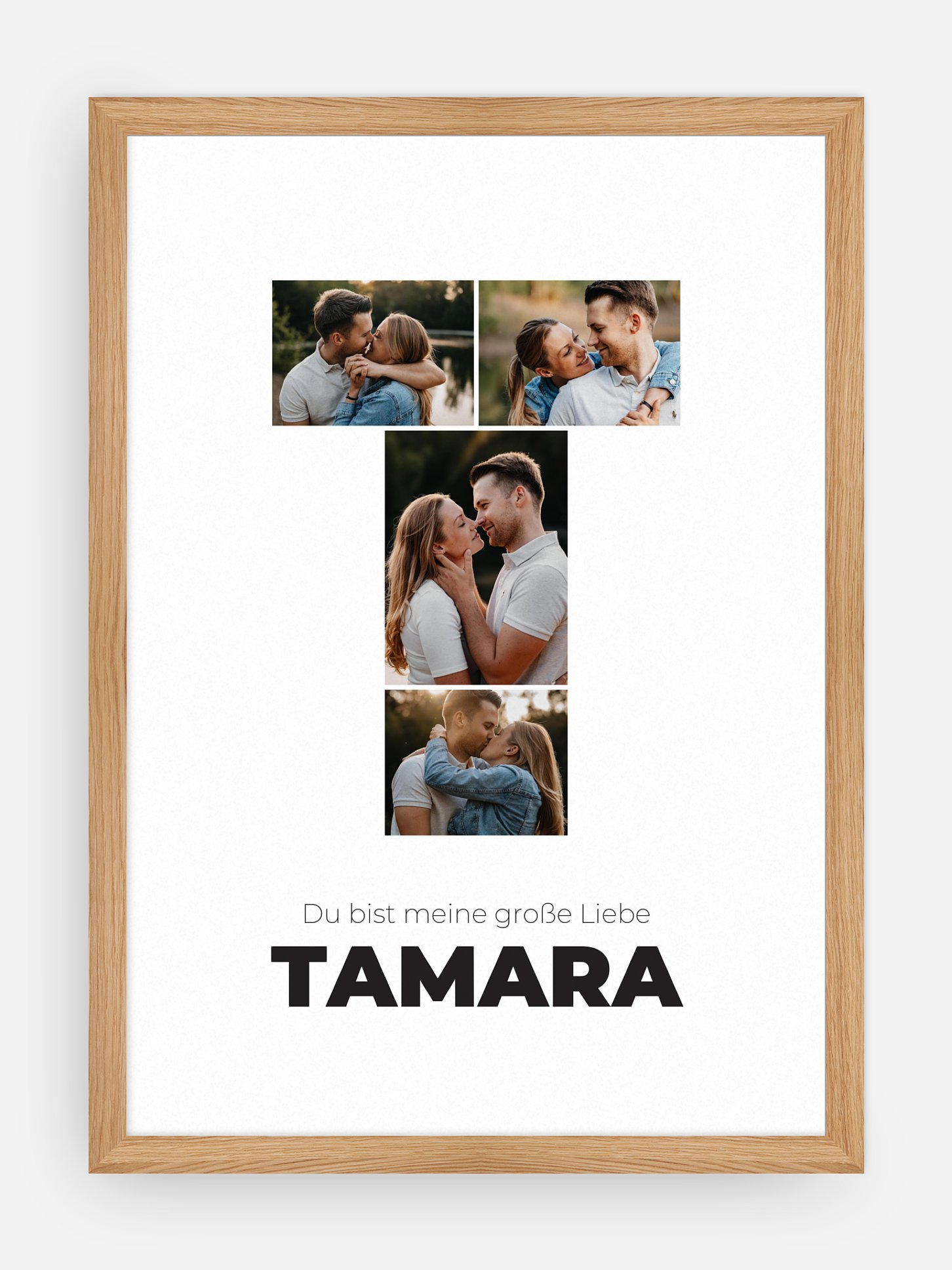 Poster Buchstabe T