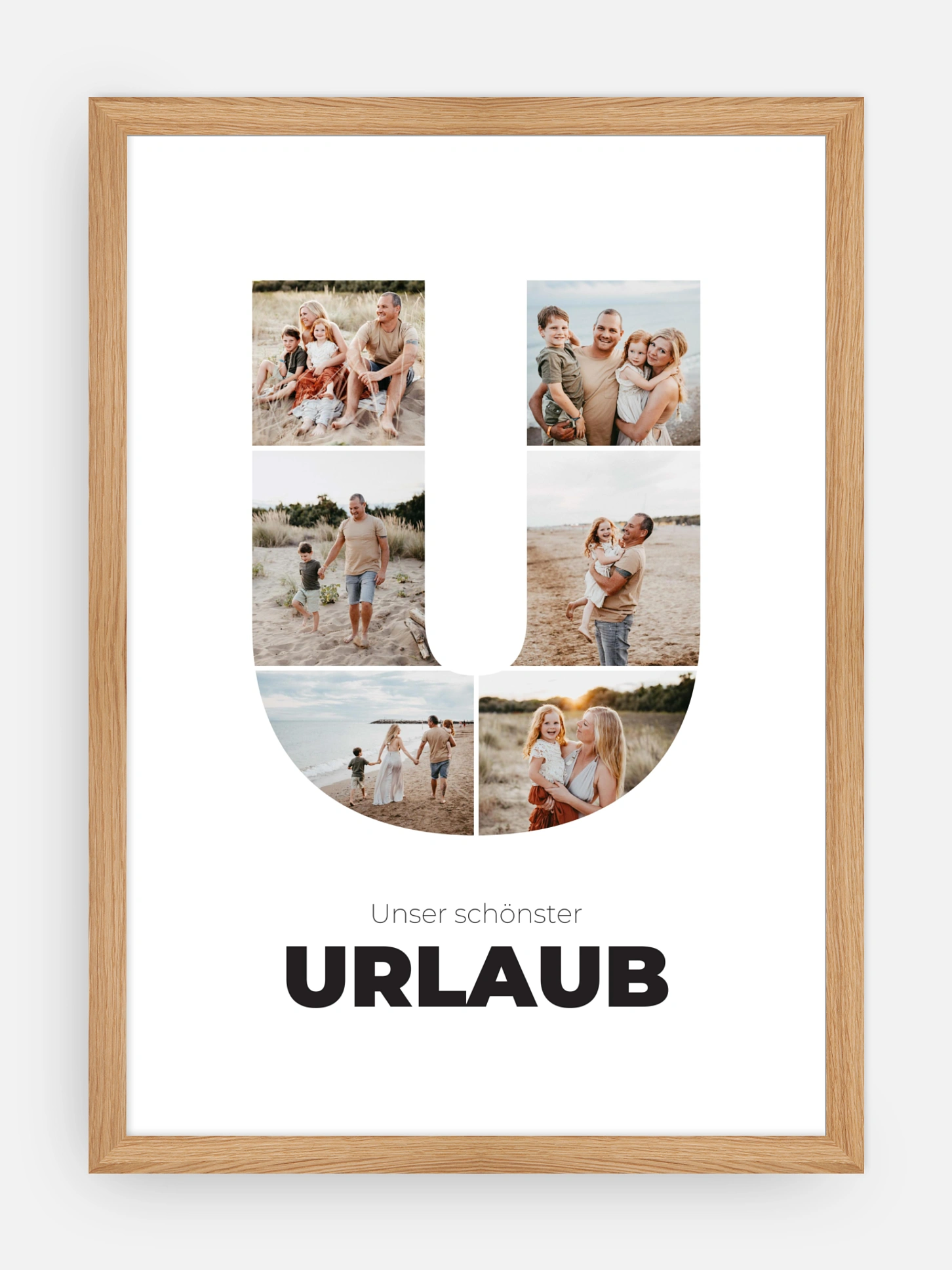 Poster Buchstabe U