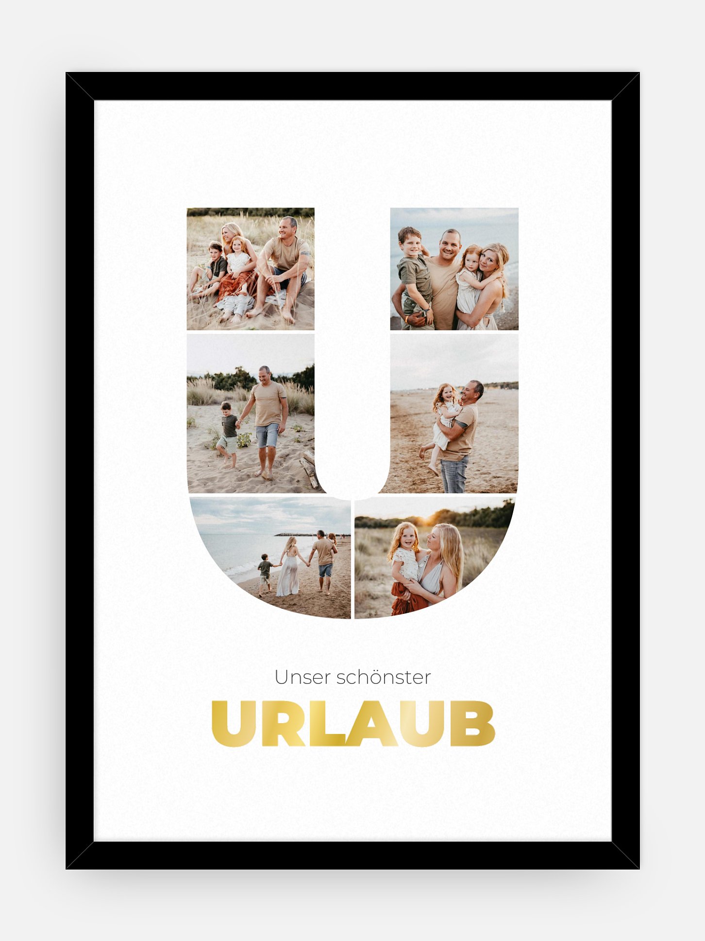 Poster Buchstabe U