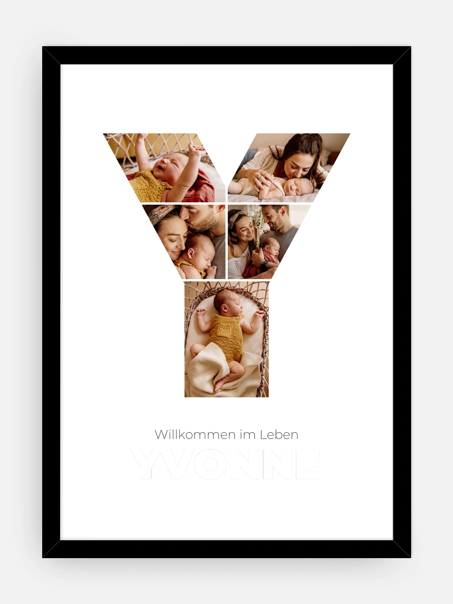 Poster Buchstabe Y
