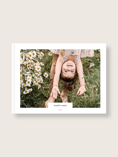 Album photo rigide Jolie étiquette