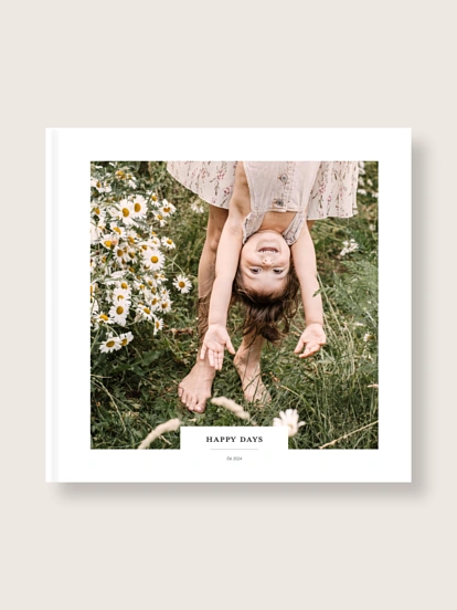 Album photo rigide Jolie étiquette