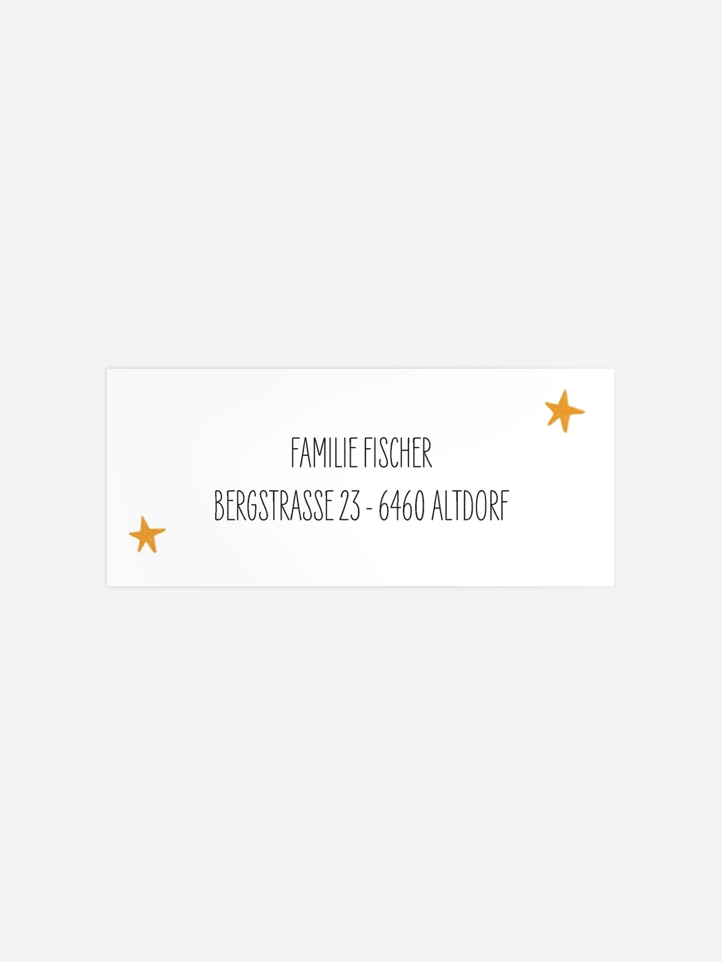 Absenderaufkleber Geburt Lovely Lullaby