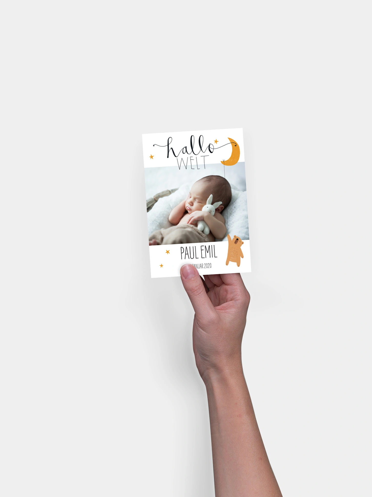 Geburtskarte Lovely Lullaby