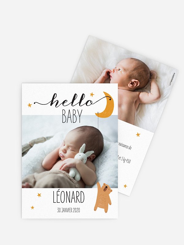 Faire-part naissance Jolie berceuse