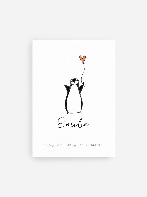 Pinguin Liebe