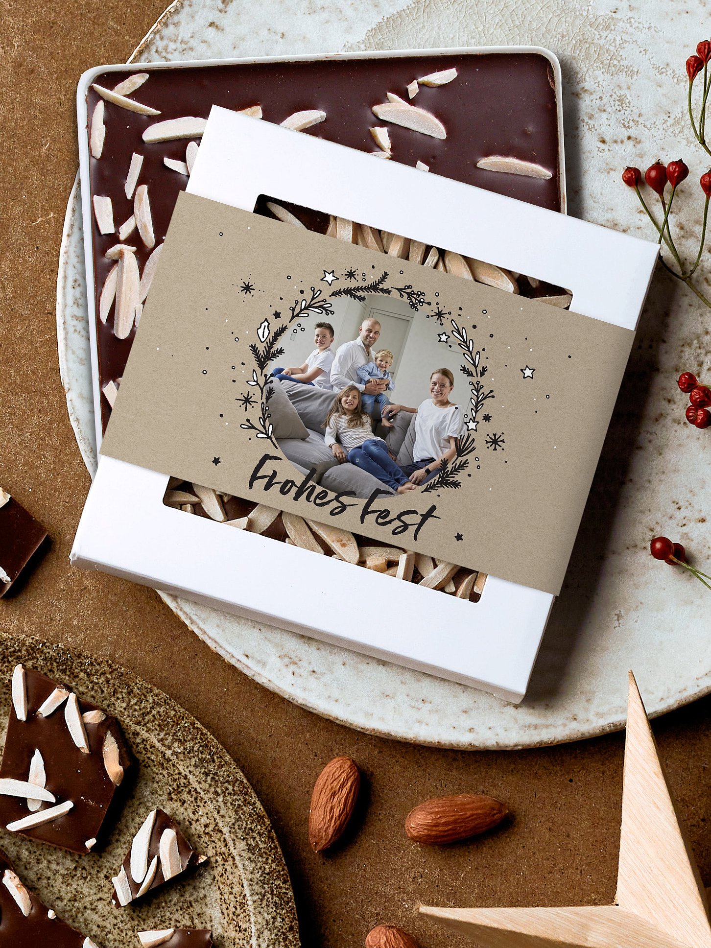 Schokobox Adventskranz