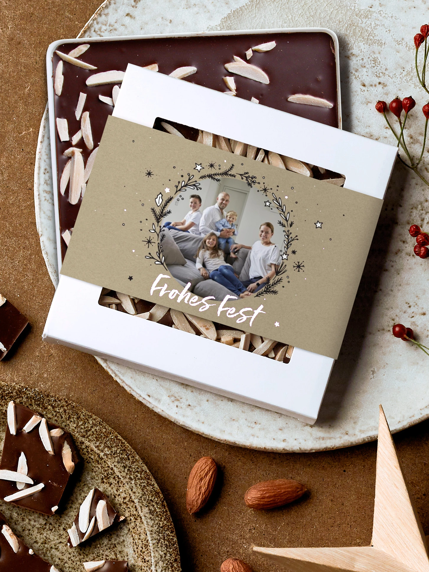 Schokobox Adventskranz