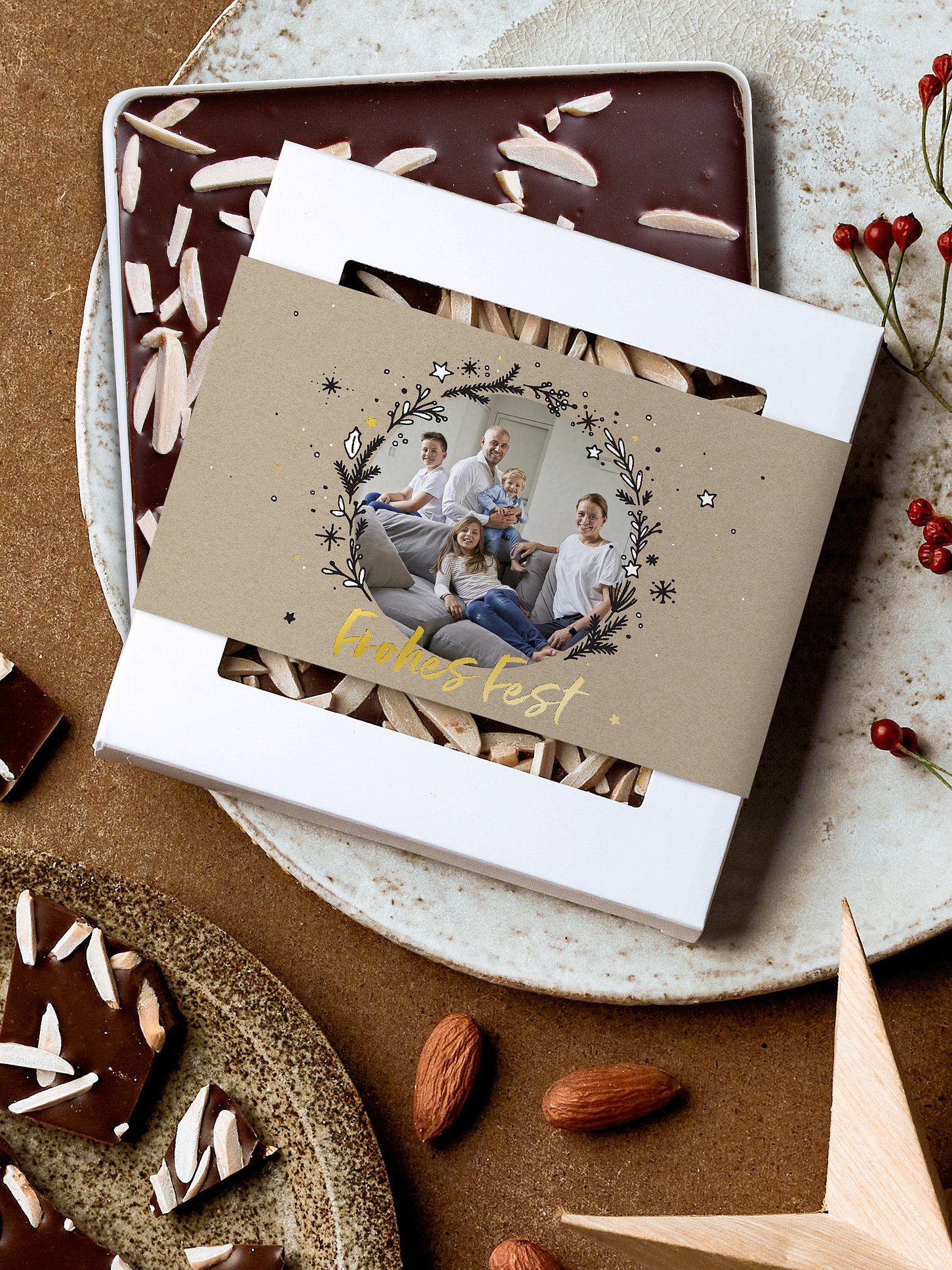 Schokobox Adventskranz