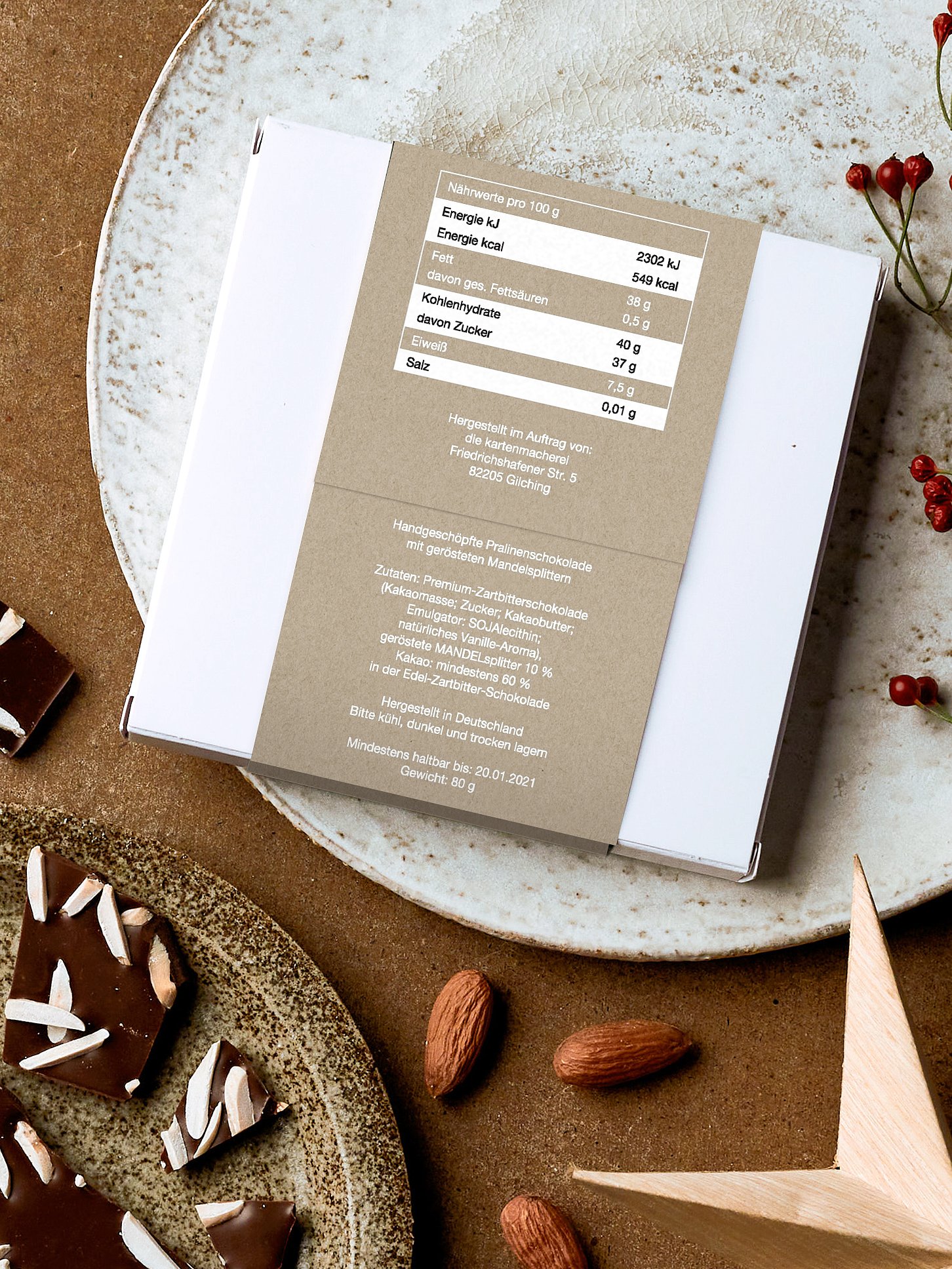 Schokobox Adventskranz