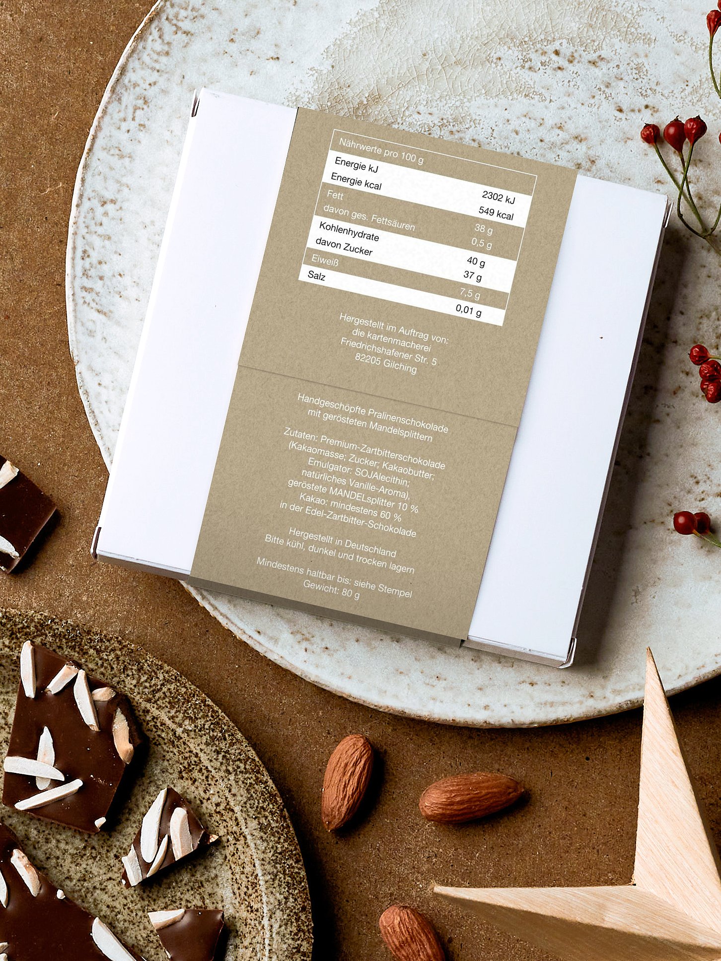 Schokobox Adventskranz