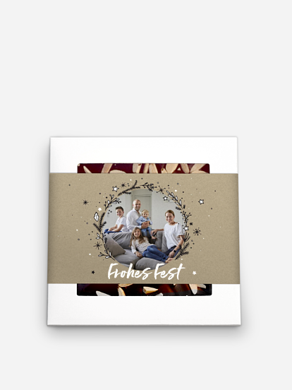 Schokobox Adventskranz