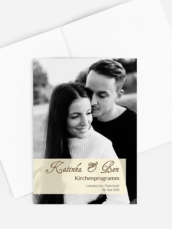 Kirchenheft Hochzeit Bildreich