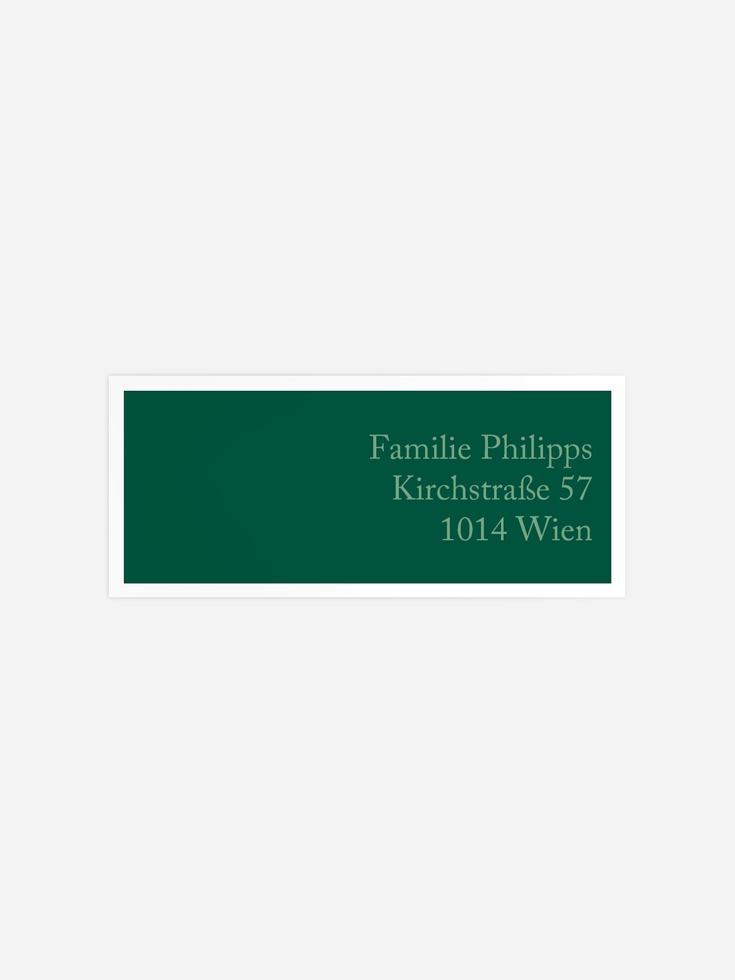 Absenderaufkleber Party Farbklar