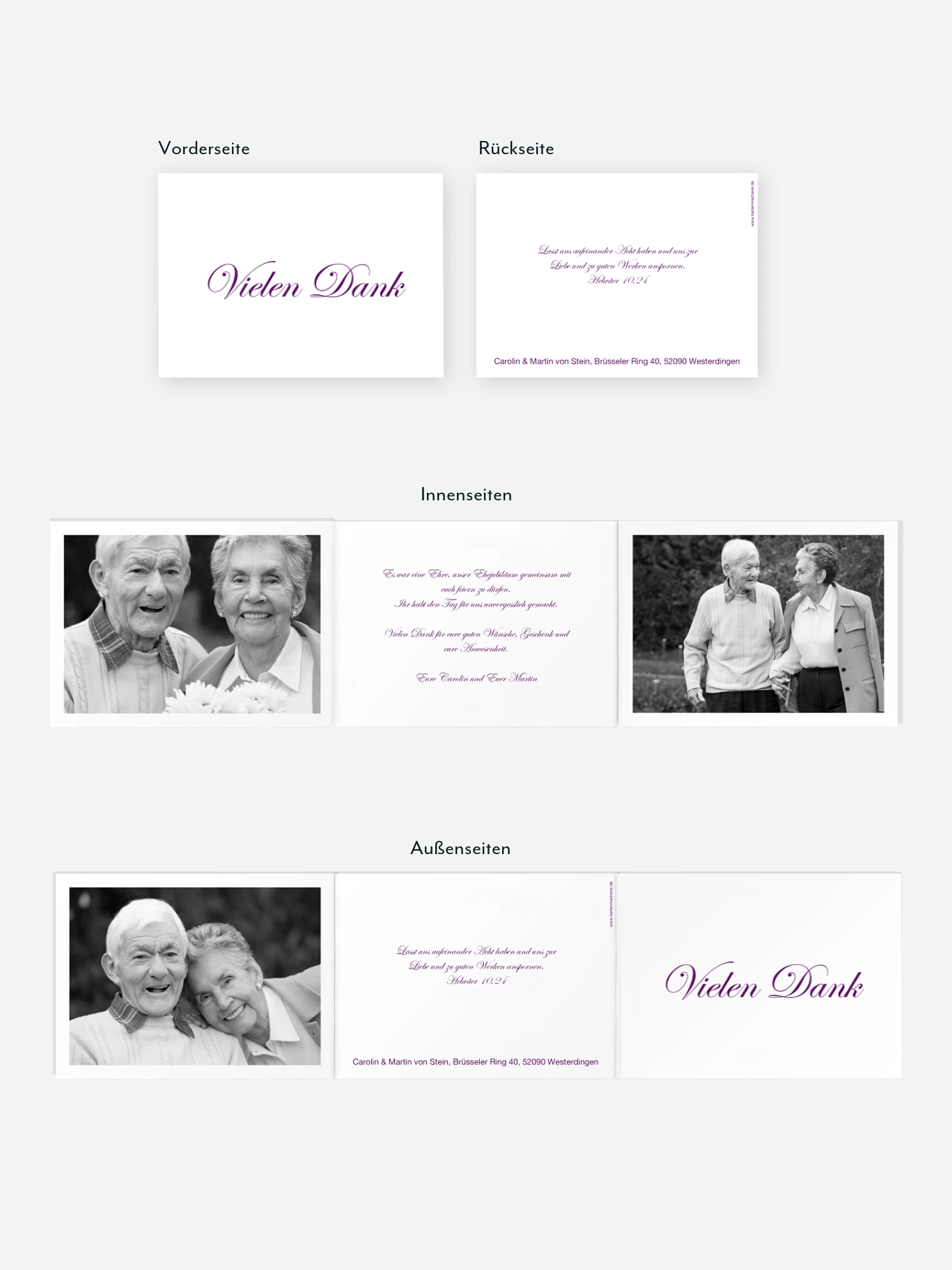 Danksagung zur Goldenen Hochzeit Schriftlich