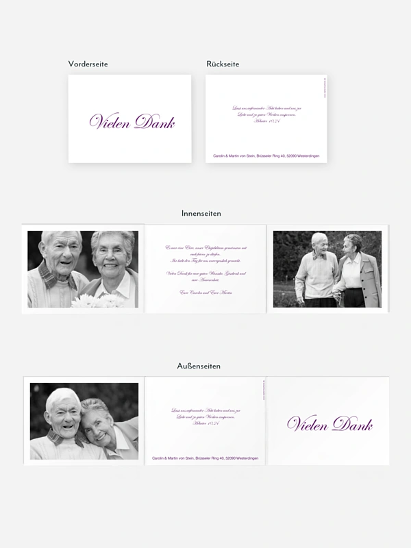 Danksagung zur Goldenen Hochzeit Schriftlich