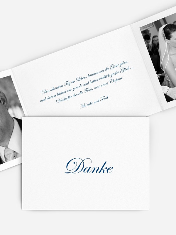 Dankeskarte Hochzeit Schriftlich