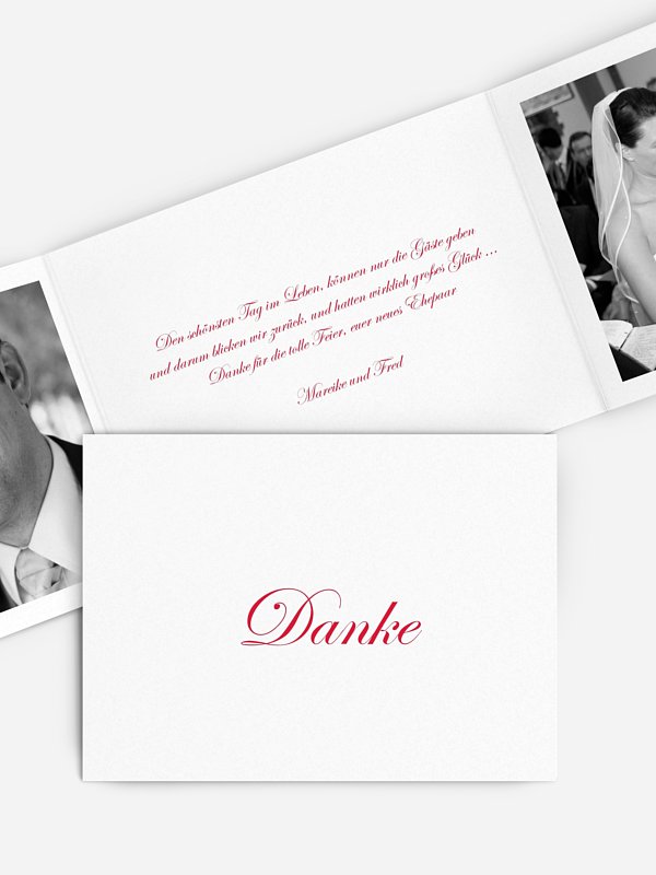 Dankeskarte Hochzeit Schriftlich