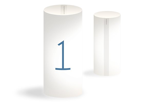 Numéro de table mariage En toutes lettres