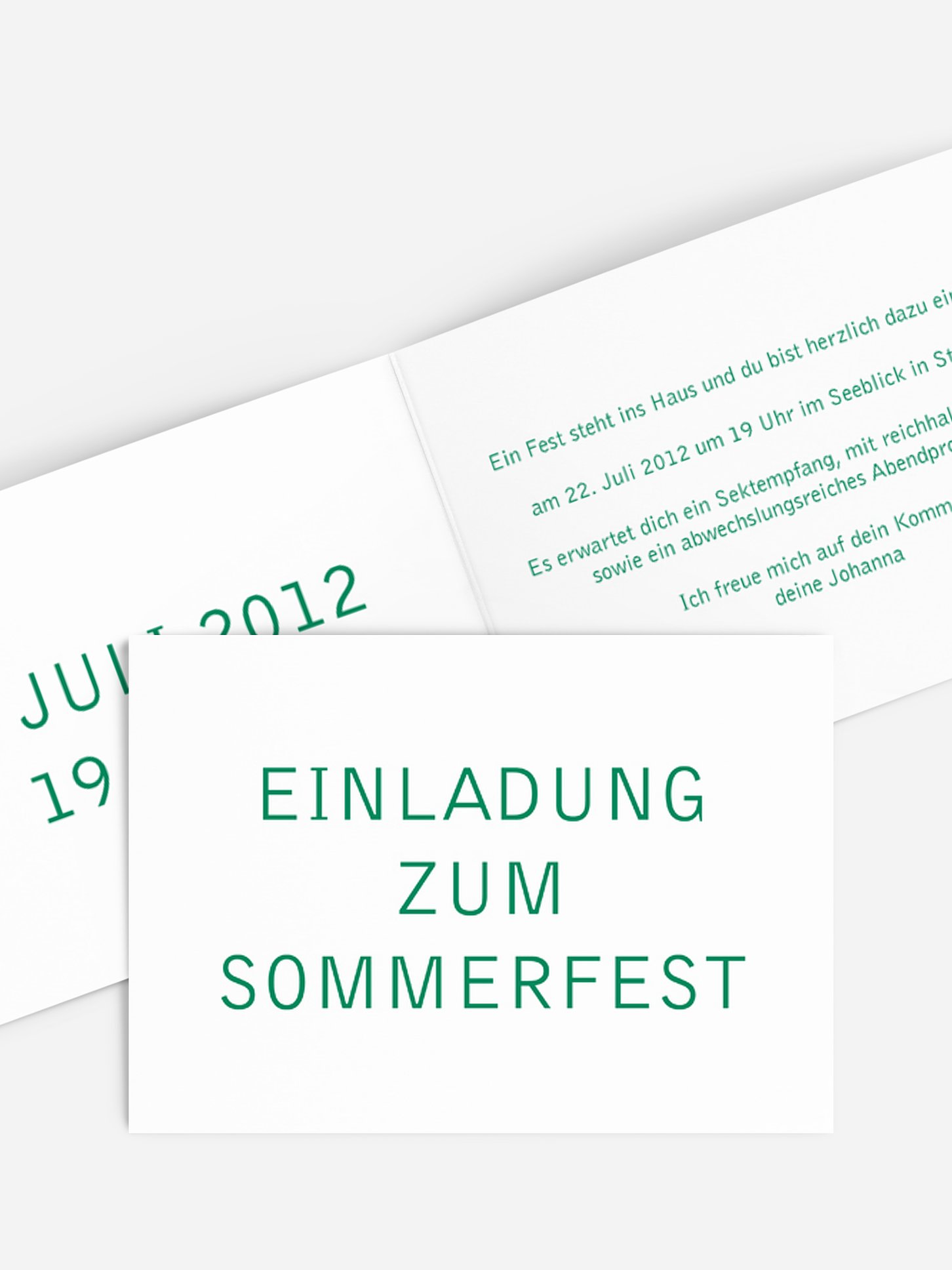 Partyeinladung Schriftlich