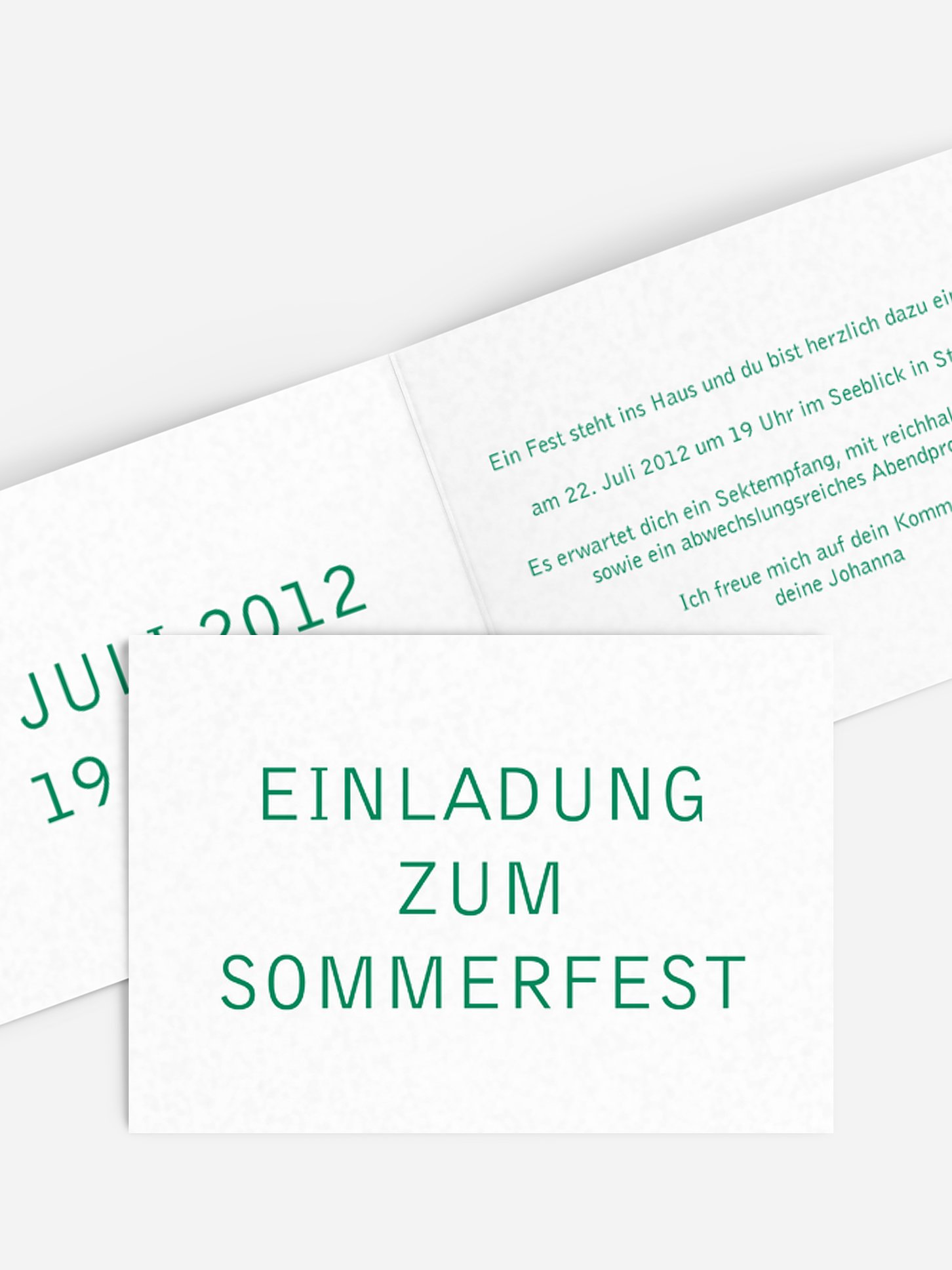 Partyeinladung Schriftlich