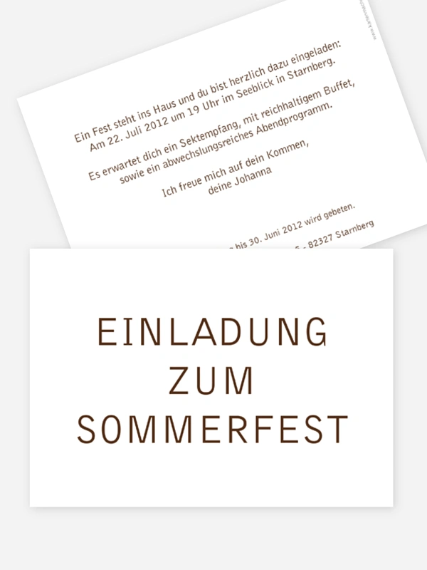 Schriftlich