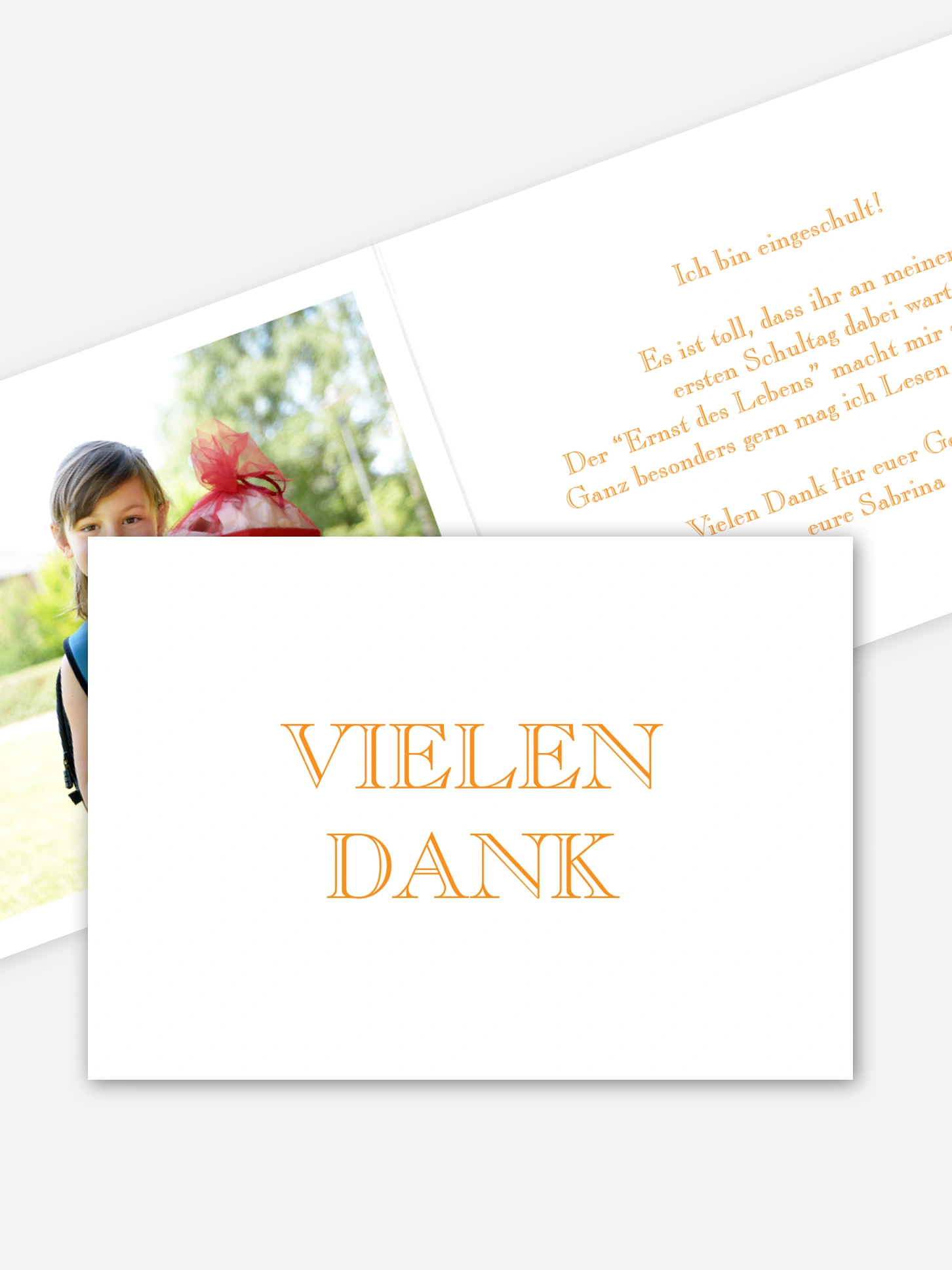 Danksagung Einschulung Schriftlich