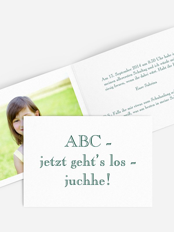Einladung Einschulung Schriftlich