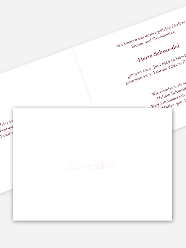 Schriftlich