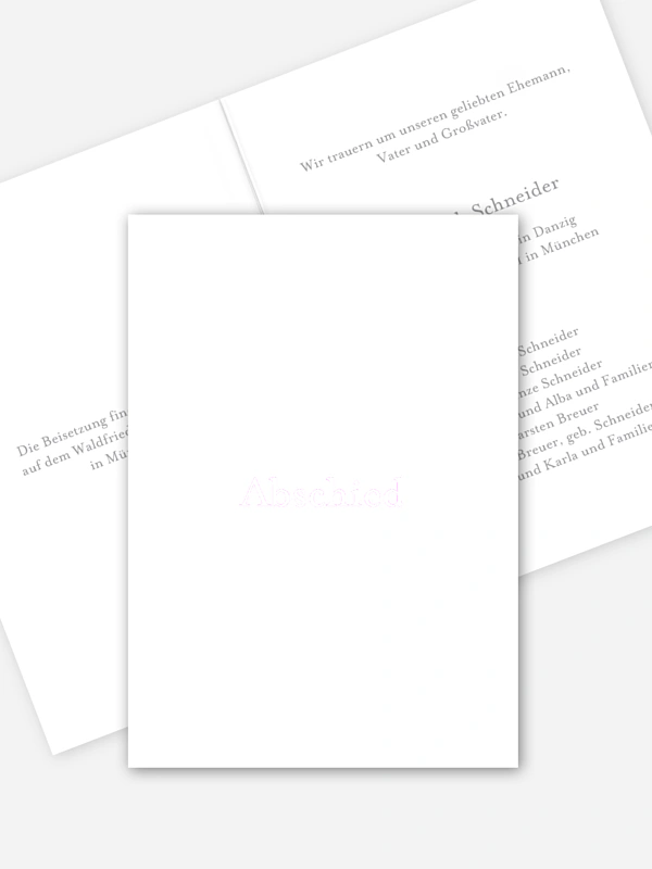 Schriftlich