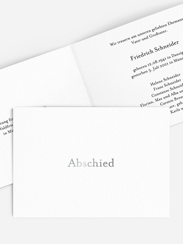 Schriftlich