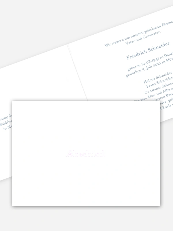 Schriftlich