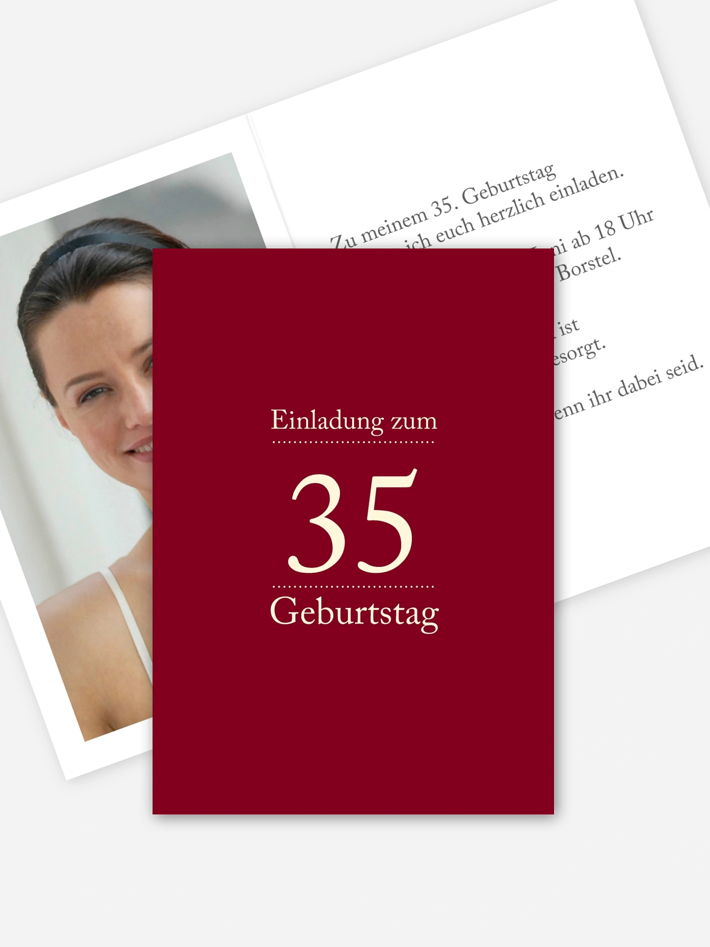 Geburtstagseinladung Schreibklar